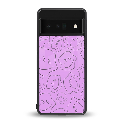 Kinda Sad Kinda Happy back phone cover | glass case for google pixel 6 pro