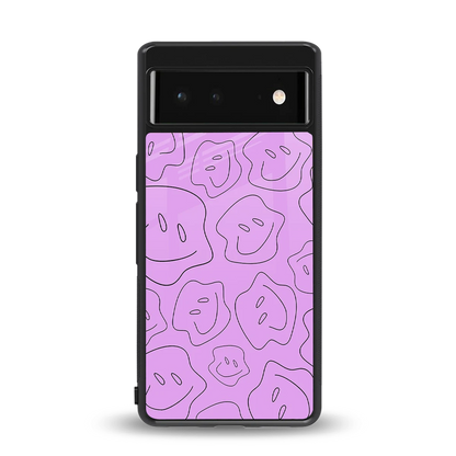 Kinda Sad Kinda Happy back phone cover | glass case for google pixel 6