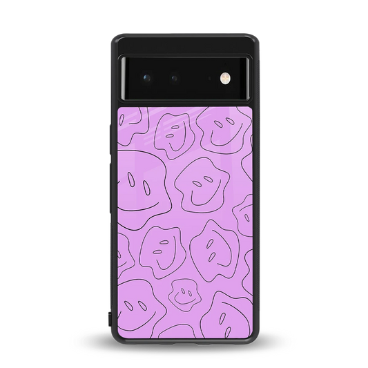 Kinda Sad Kinda Happy back phone cover | glass case for google pixel 6a