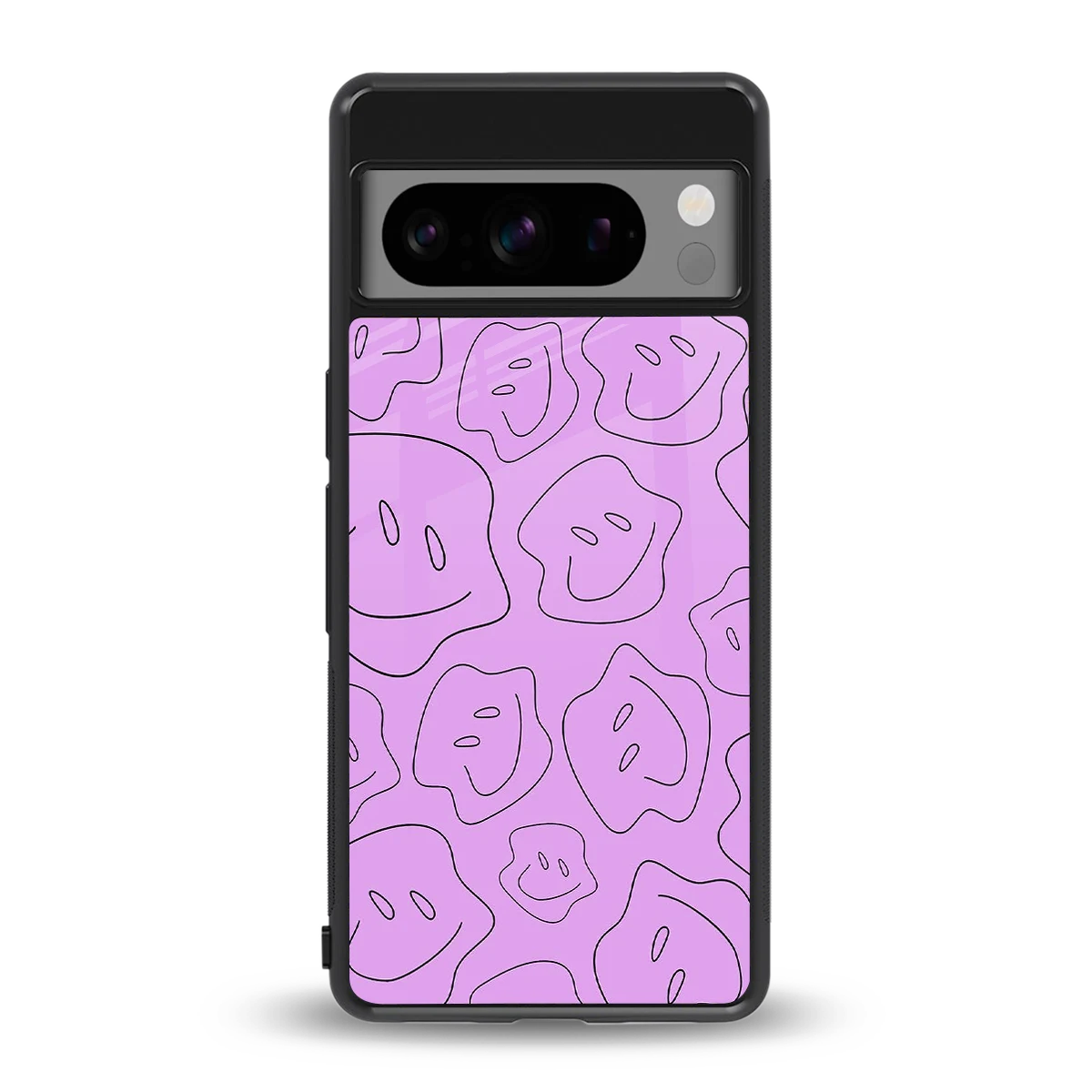 Kinda Sad Kinda Happy back phone cover | glass case for google pixel 8 pro