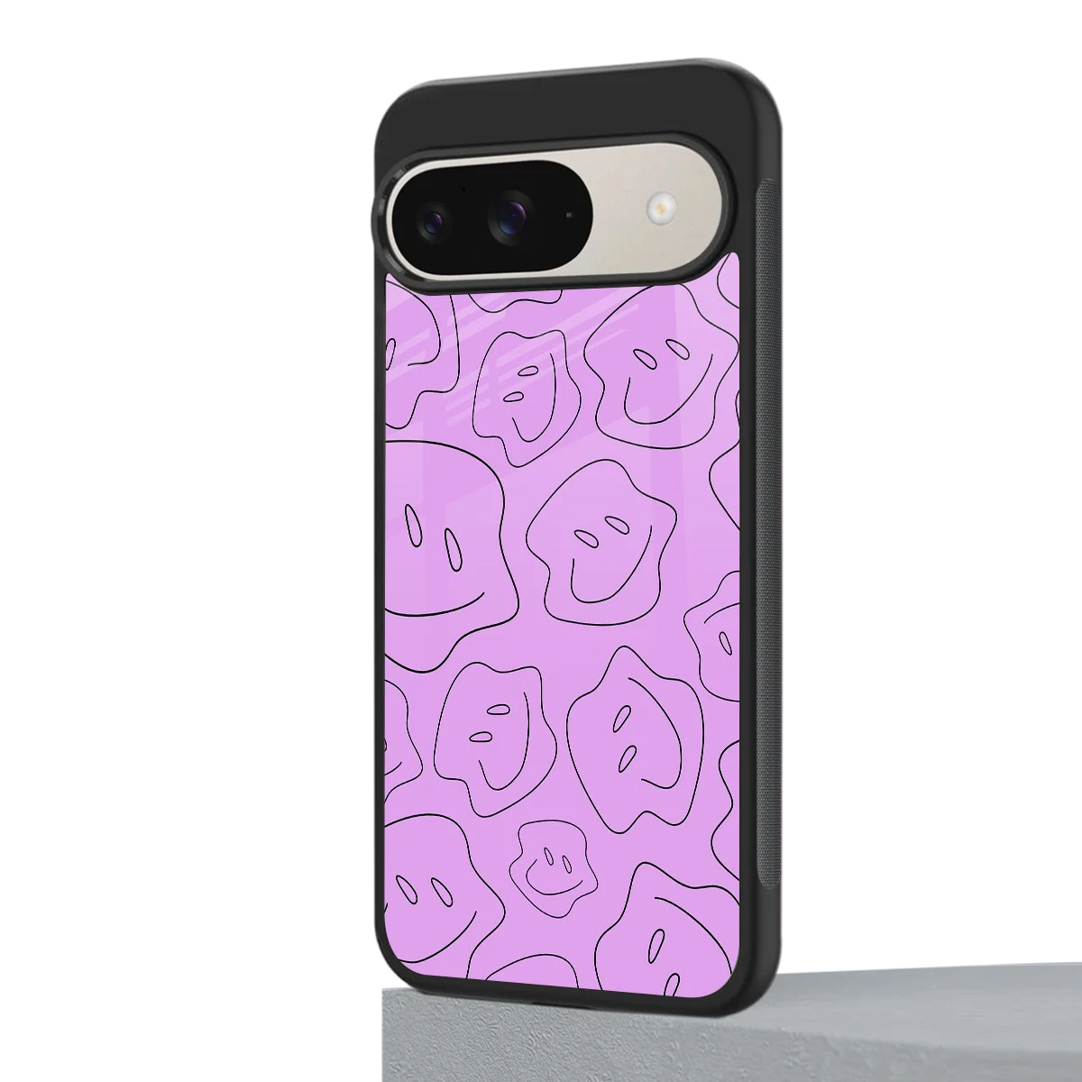 Kinda Sad Kinda Happy google pixel 9 mobile cover | shockproof glass phone case