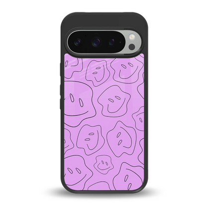 Kinda Sad Kinda Happy back phone cover | glass case for google pixel 9 pro xl