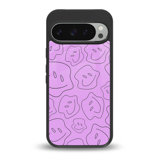 Kinda Sad Kinda Happy back phone cover | glass case for google pixel 9 pro xl