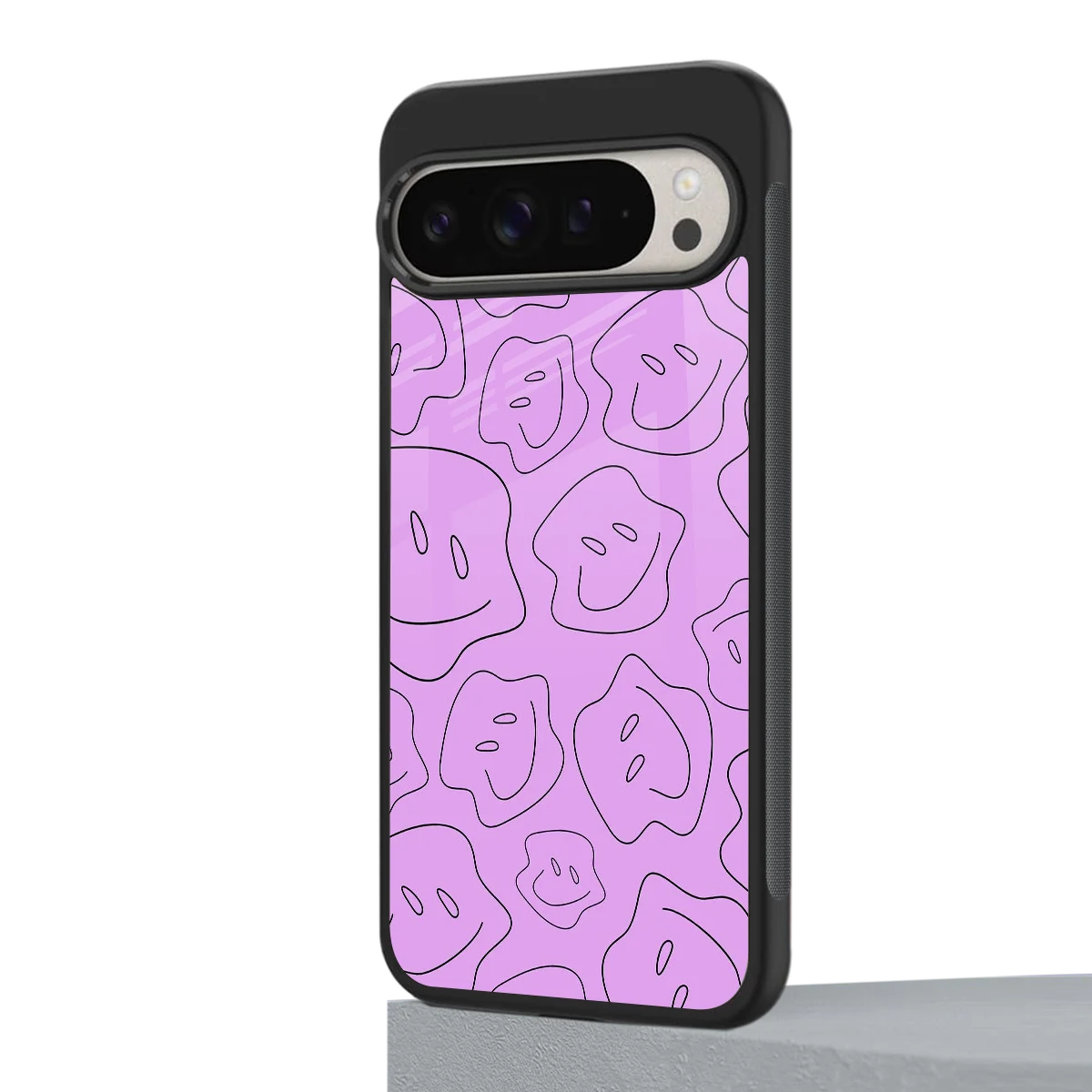 Kinda Sad Kinda Happy google pixel 9 pro xl mobile cover | shockproof glass phone case