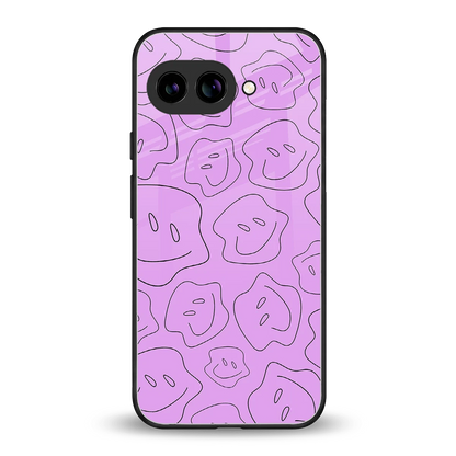 Kinda Sad Kinda Happy back phone cover | glass case for google pixel 9a