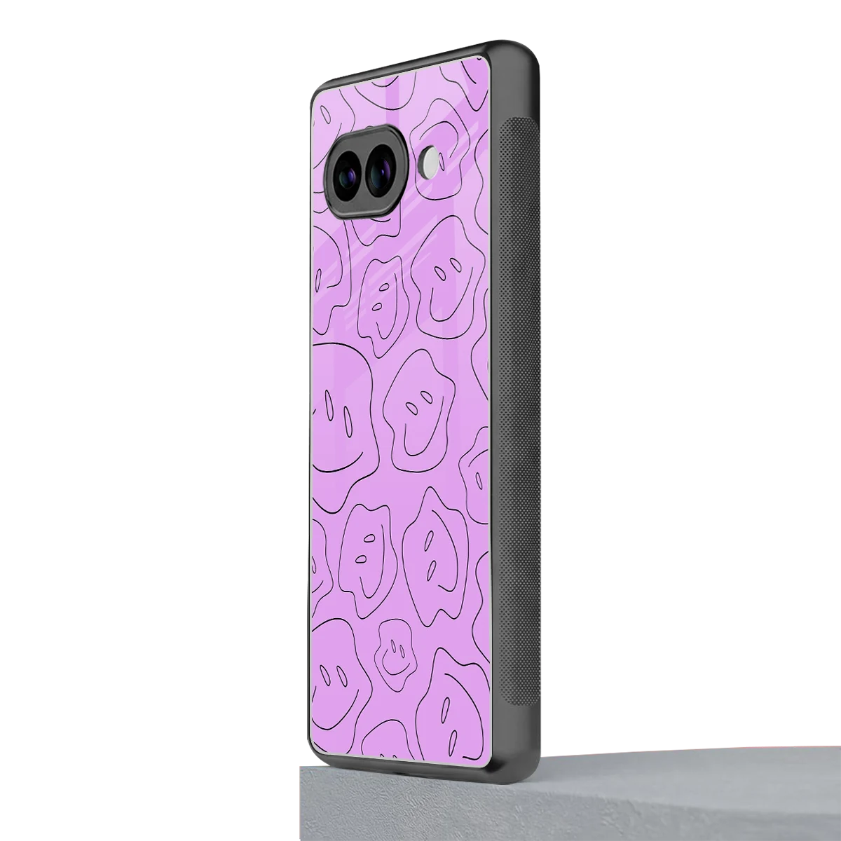 Kinda Sad Kinda Happy google pixel 9a mobile cover | shockproof glass phone case