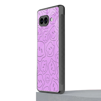 Kinda Sad Kinda Happy google pixel 9a mobile cover | shockproof glass phone case