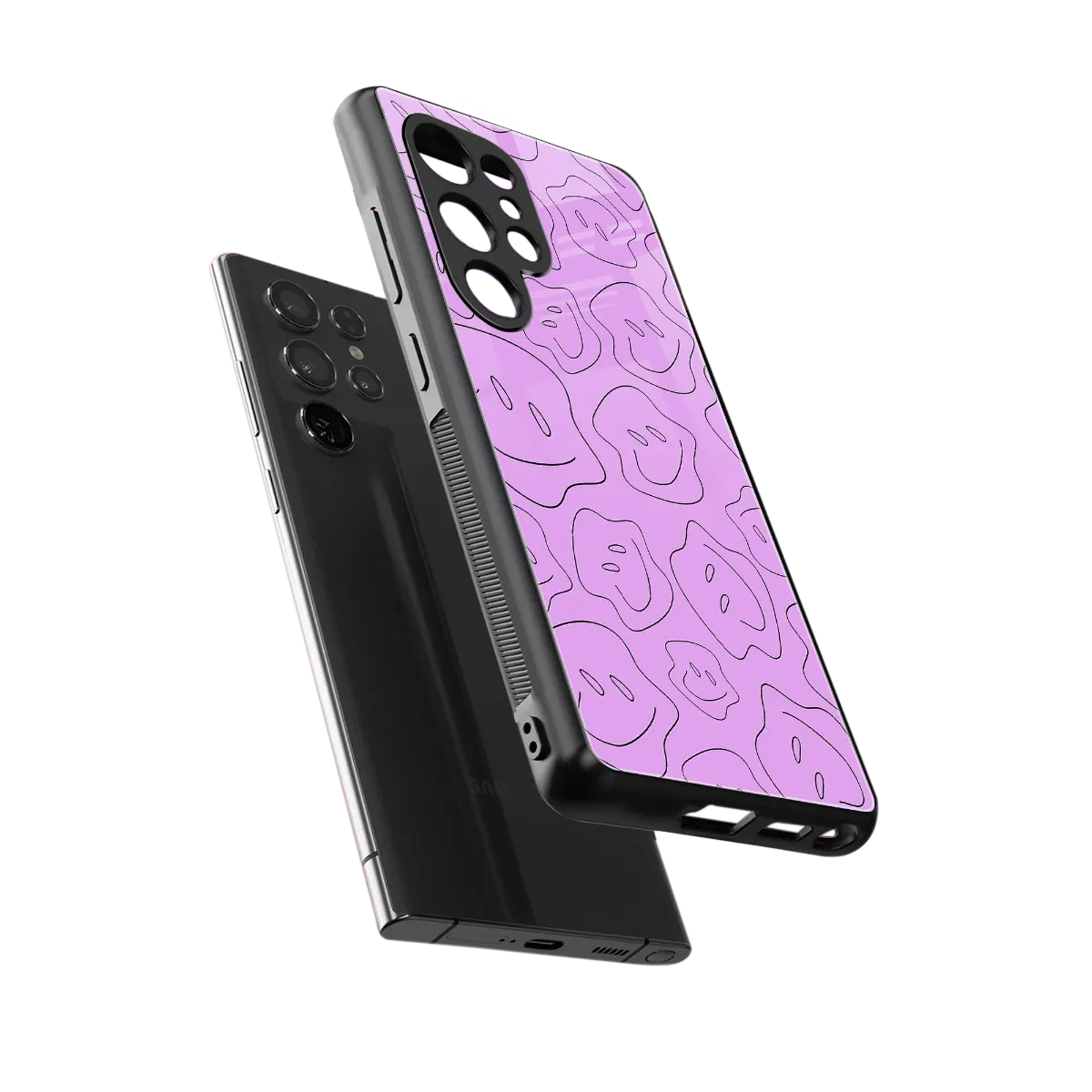 Kinda Sad Kinda Happy sleek samsung galaxy s26 ultra cover with tempered glass back and TPU edges
