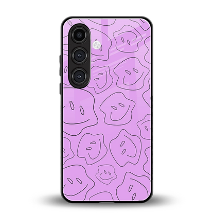 Kinda Sad Kinda Happy back phone cover | glass case for samsung galaxy s24