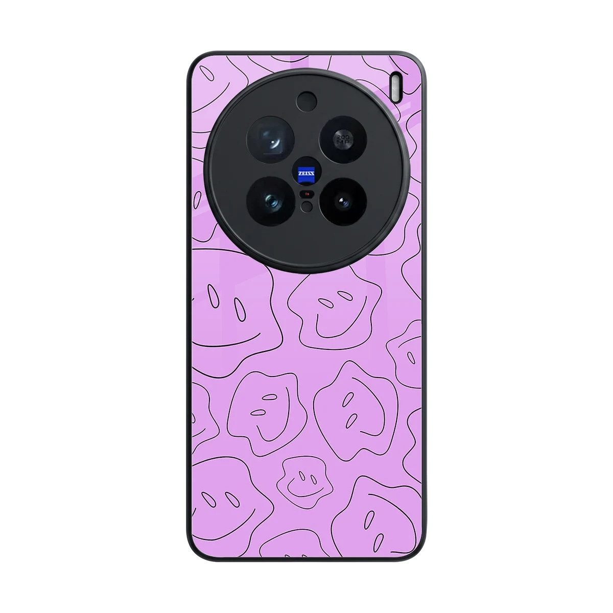 Kinda Sad Kinda Happy back phone cover | glass case for vivo x200 pro