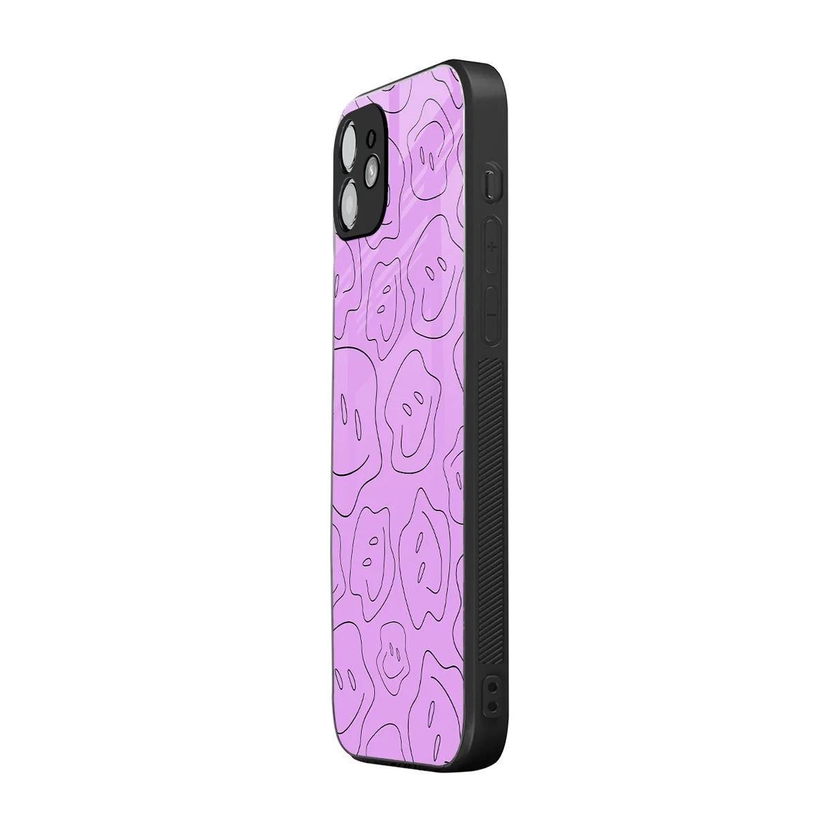 Kinda Sad Kinda Happy iphone 12 mobile cover | shockproof glass phone case