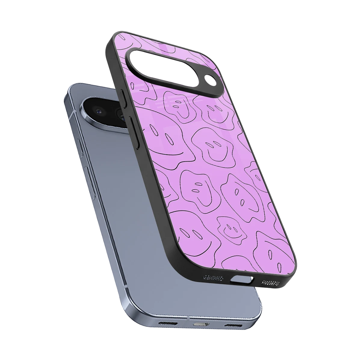 Kinda Sad Kinda Happy sleek google pixel 10 cover with tempered glass back and TPU edges