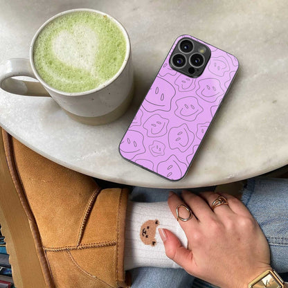 Kinda Sad Kinda Happy Phone Case for Iphone 16 | Glass Case