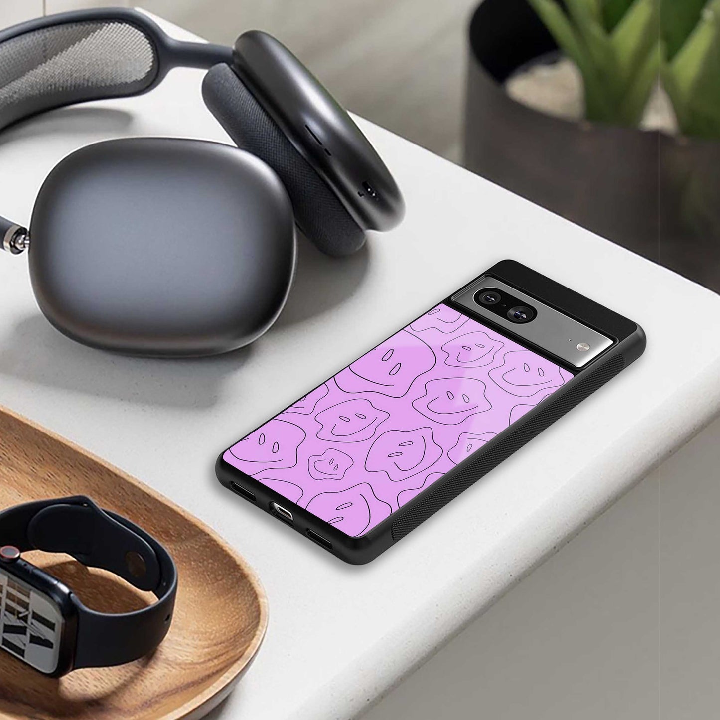 Kinda Sad Kinda Happy Phone Case for Iphone 16 | Glass Case