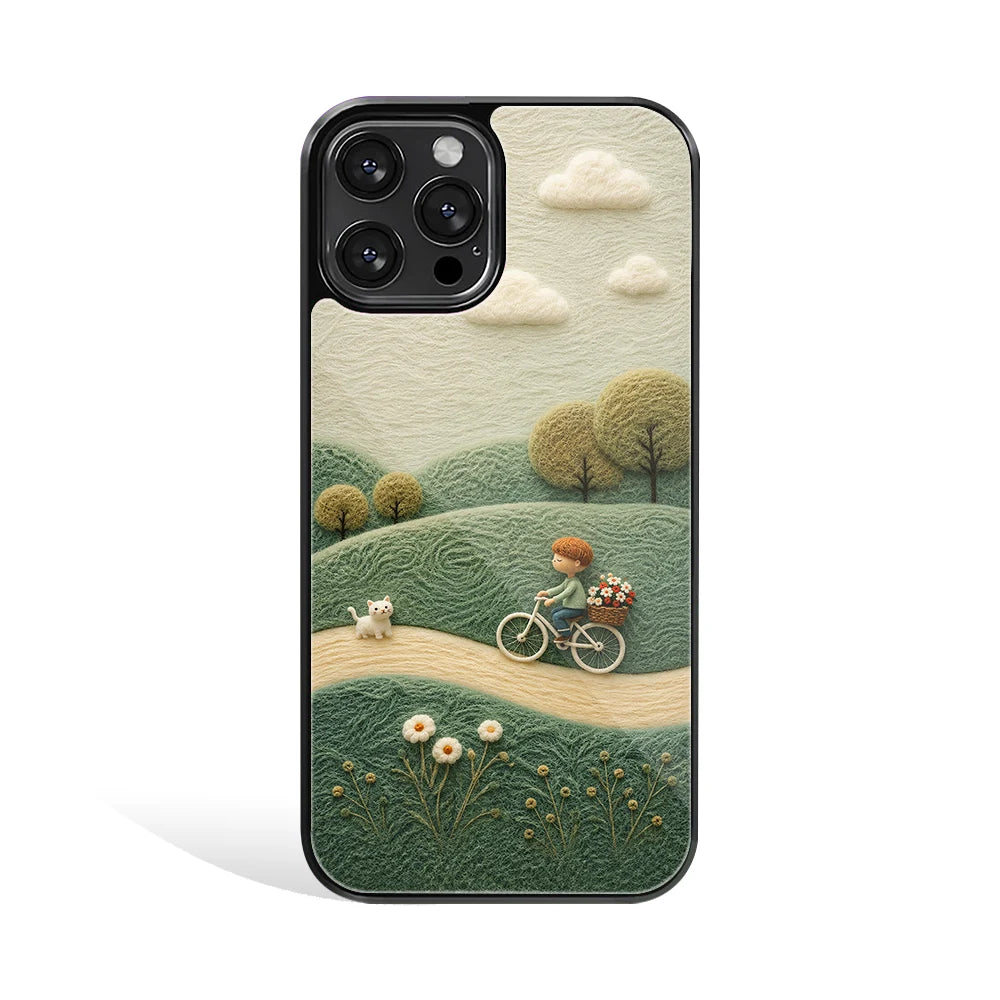 Premium Glass Back Mobile Phone Cover for iPhone, Samsung, OnePlus, Google Pixel, Redmi, Oppo, Vivo & Realme