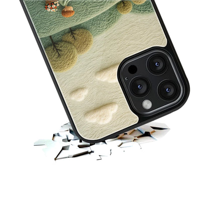 Durable Glass Back Mobile Case for iPhone, Samsung, OnePlus, Google Pixel, Redmi, Vivo, Oppo