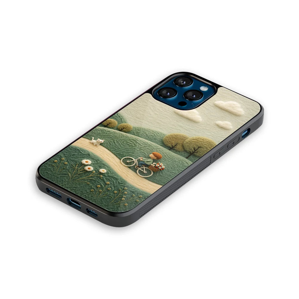 Luxury Glass Back Mobile Cover for iPhone, Samsung Galaxy, OnePlus, Pixel, Redmi & More