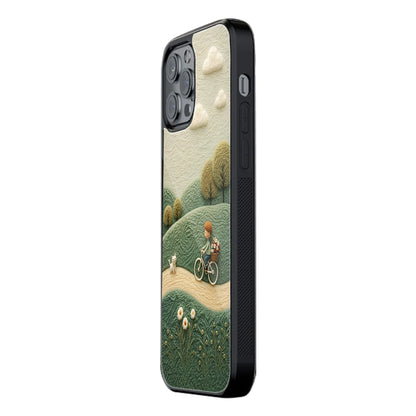 Trendy Glass Back Mobile Case for iPhone, Samsung, Redmi, OnePlus, Google Pixel, Motorola
