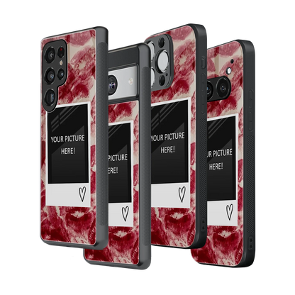 Polaroid Personalised Glass Phone Case