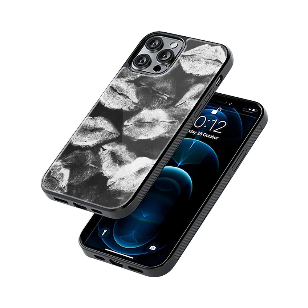 Protective Glass Back Phone Case Compatible with iPhone, Samsung, OnePlus, Pixel & More