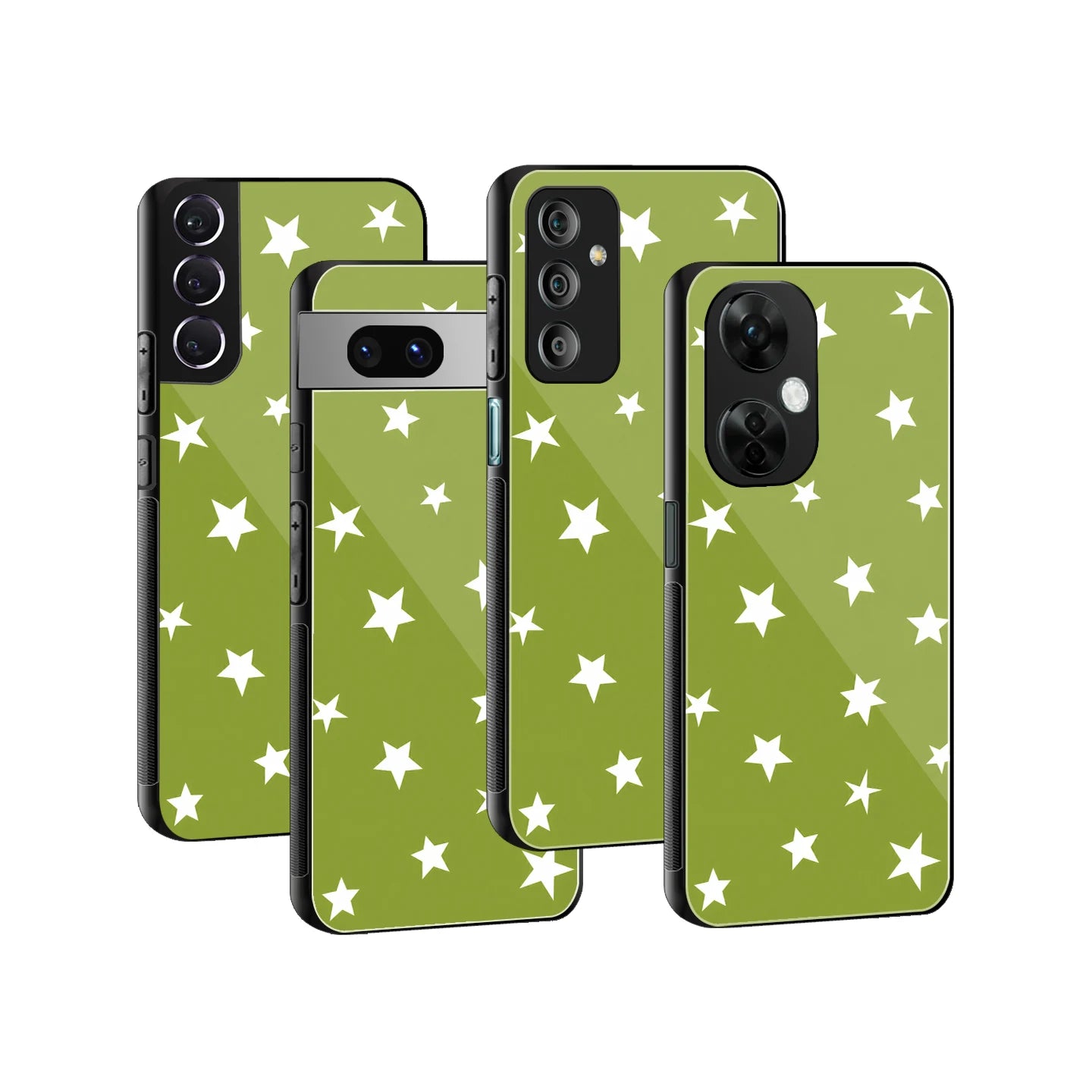 Stylish Glass Back Case for All Smartphones iPhone, Samsung, OnePlus, Pixel, Redmi, Oppo, Vivo, Motorola