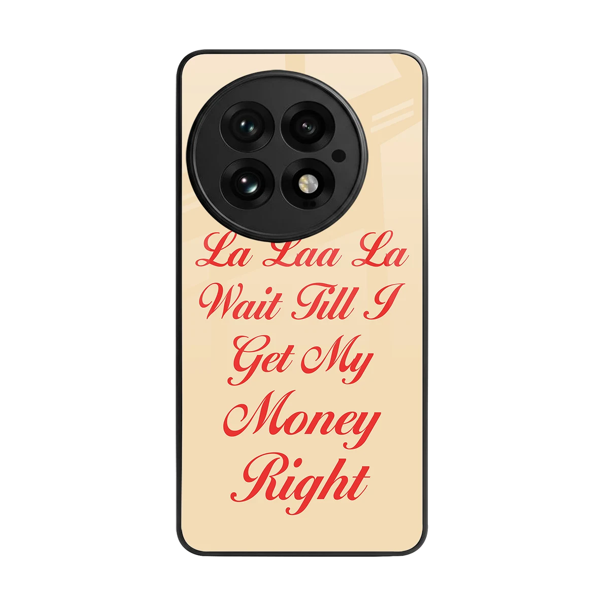 La Laa La back phone cover | glass case for oneplus 13
