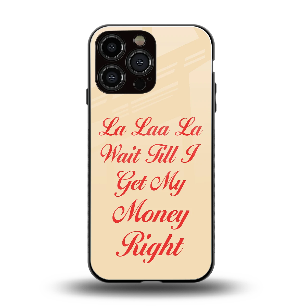 La Laa La back phone cover | glass case for iphone 15 pro max
