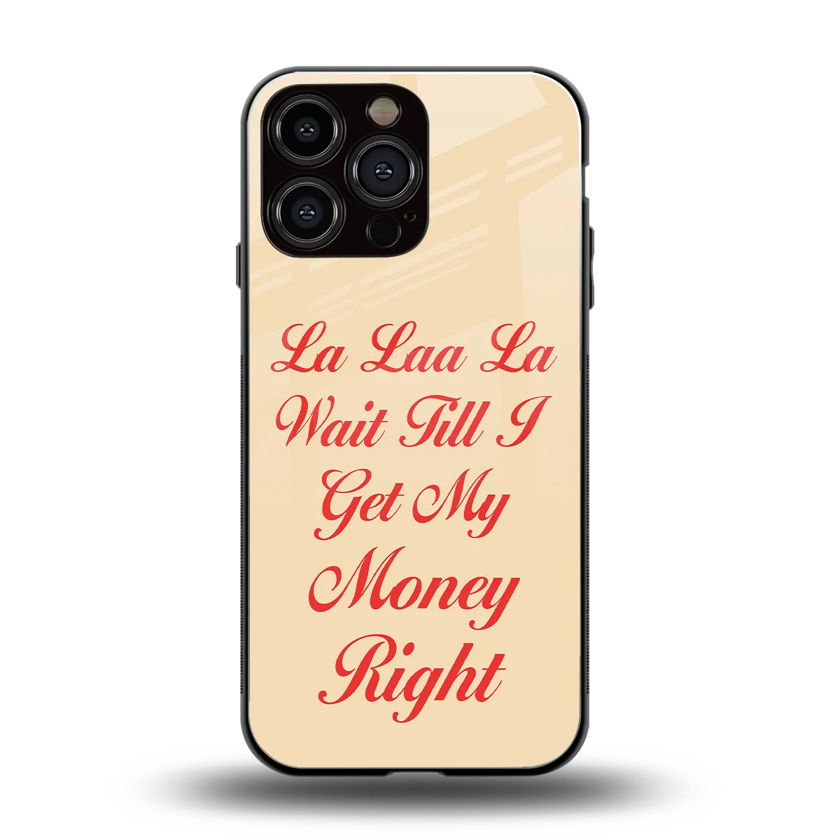 La Laa La back phone cover | glass case for iphone 16 pro max