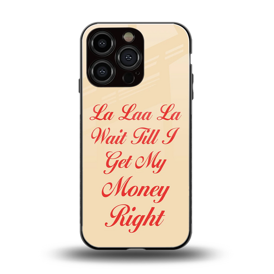 La Laa La back phone cover | glass case for iphone 16 pro