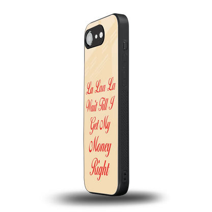 La Laa La iphone 16e mobile cover | shockproof glass phone case