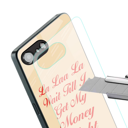 La Laa La stylish phone case for iphone 16e | glossy glass and slim fit
