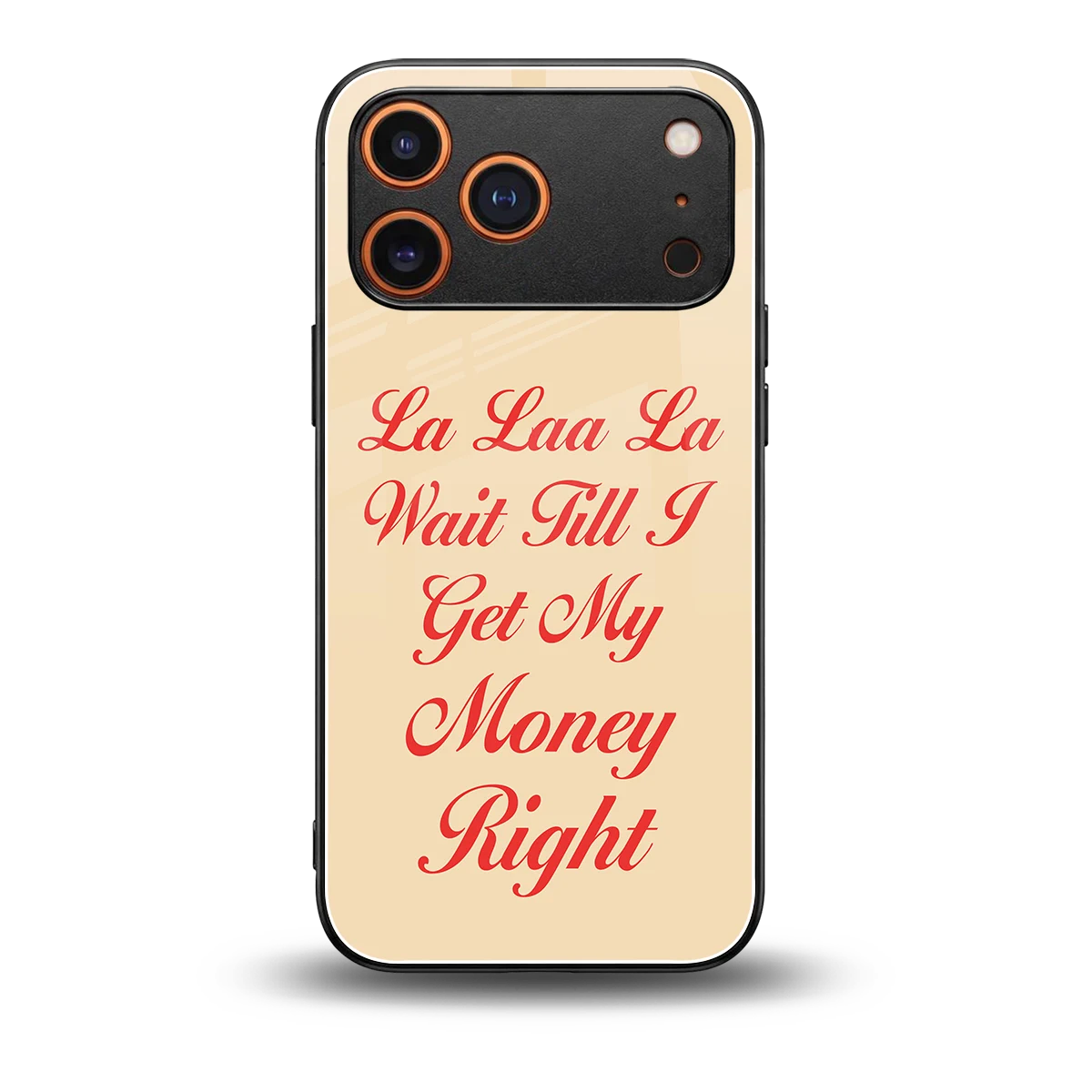 La Laa La back phone cover | glass case for iphone 17 pro max