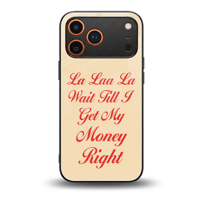La Laa La back phone cover | glass case for iphone 17 pro max