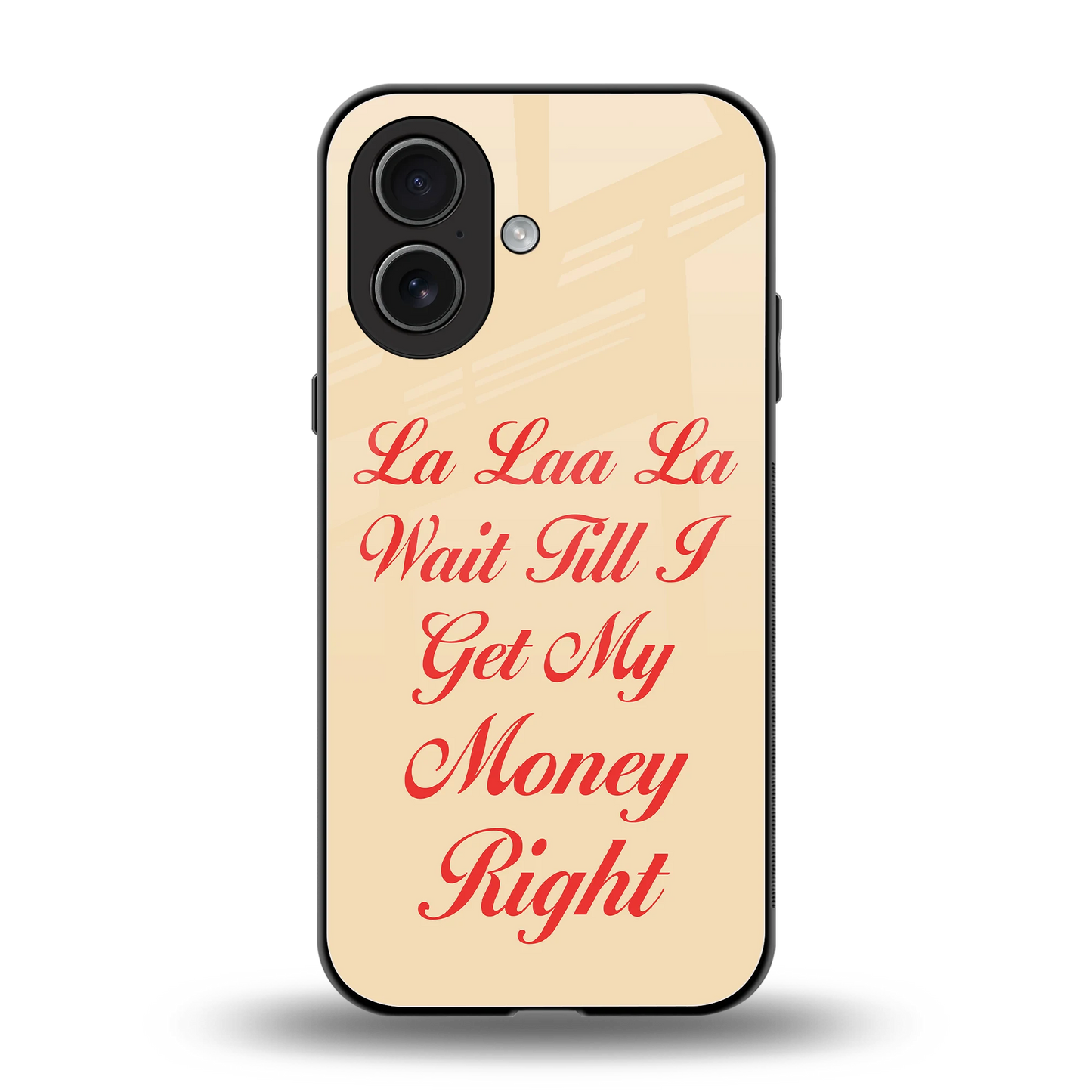 La Laa La back phone cover | glass case for iphone 17
