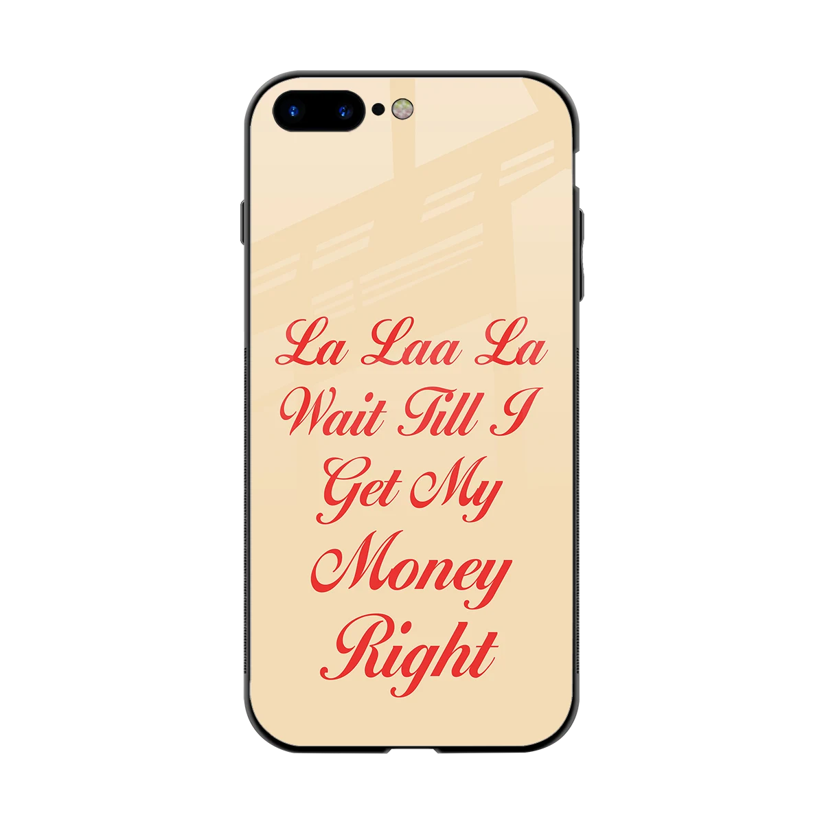 La Laa La back phone cover | glass case for iphone 8 plus