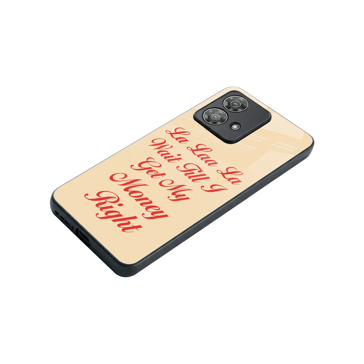 La Laa La stylish phone case for motorola edge 40 neo 5g | glossy glass and slim fit