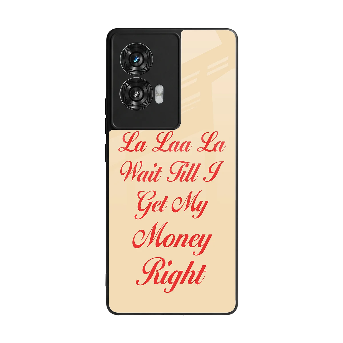 La Laa La back phone cover | glass case for motorola edge 50 fusion