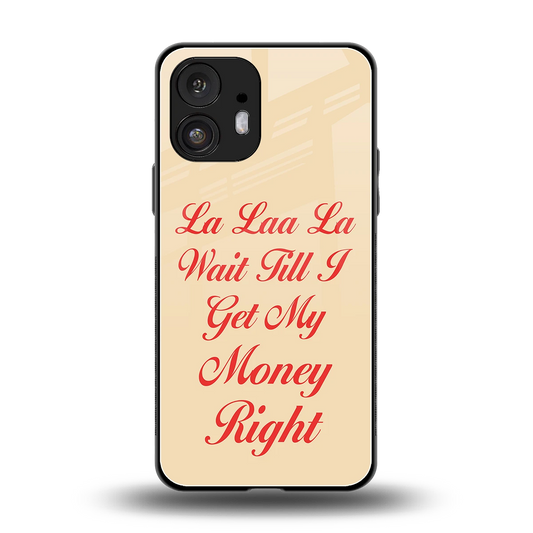 La Laa La back phone cover | glass case for nothing phone 2