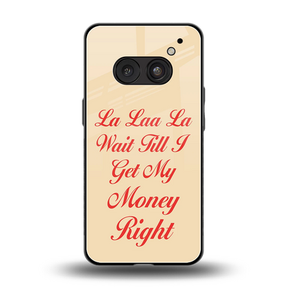 La Laa La back phone cover | glass case for nothing phone 2a plus