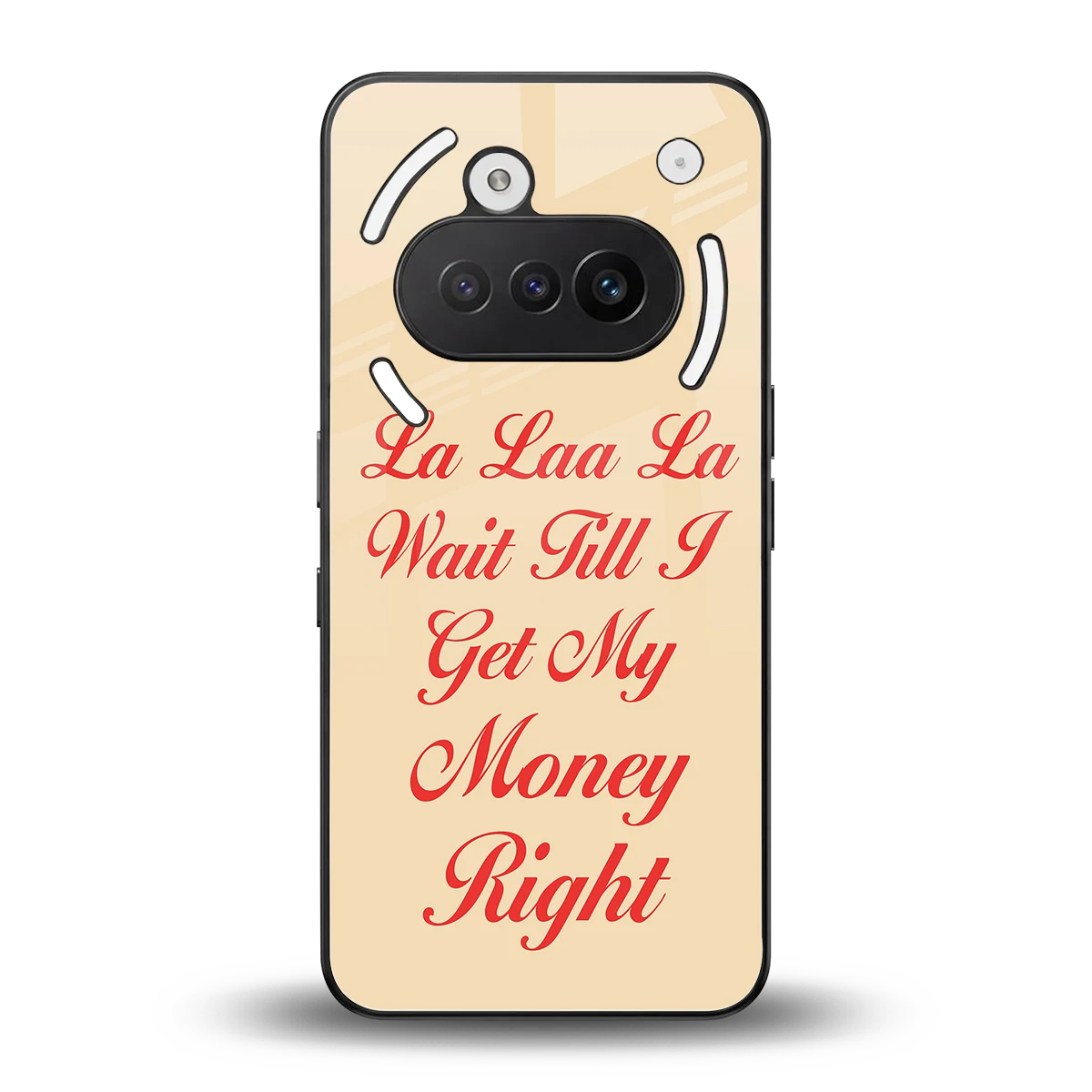 La Laa La back phone cover | glass case for nothing phone 3a