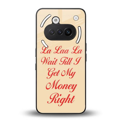 La Laa La back phone cover | glass case for nothing phone 3a