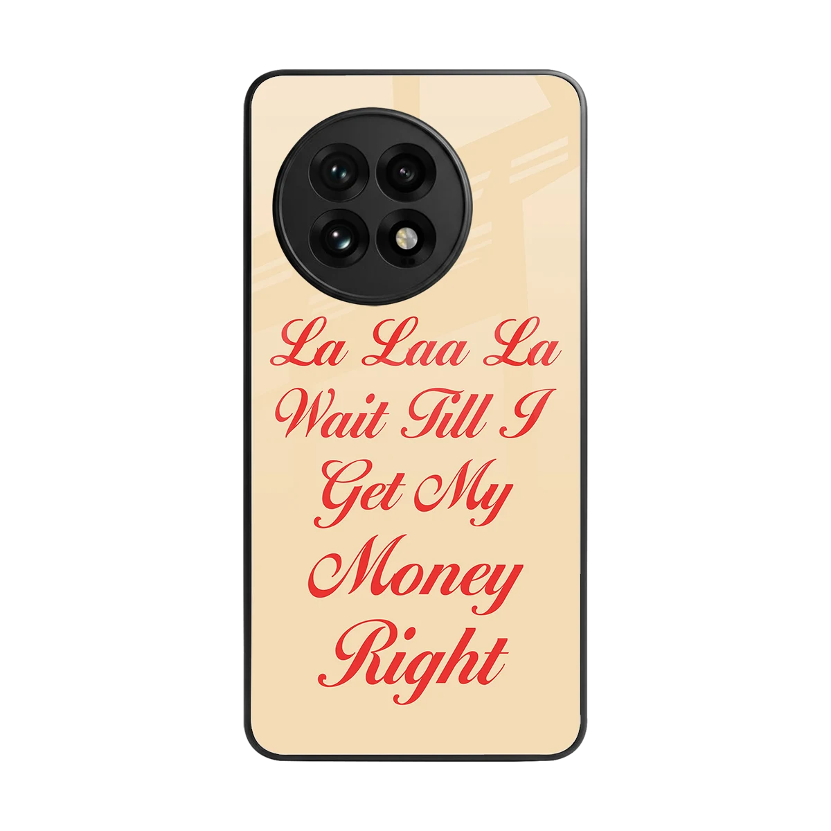 La Laa La back phone cover | glass case for oneplus 13r