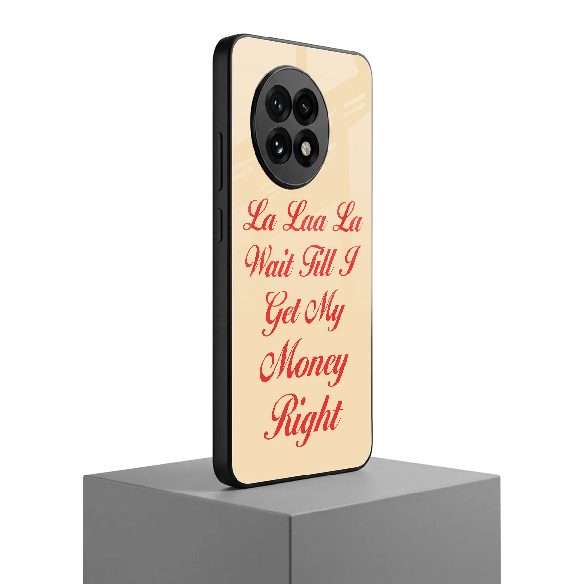 La Laa La oneplus 13r mobile cover | shockproof glass phone case