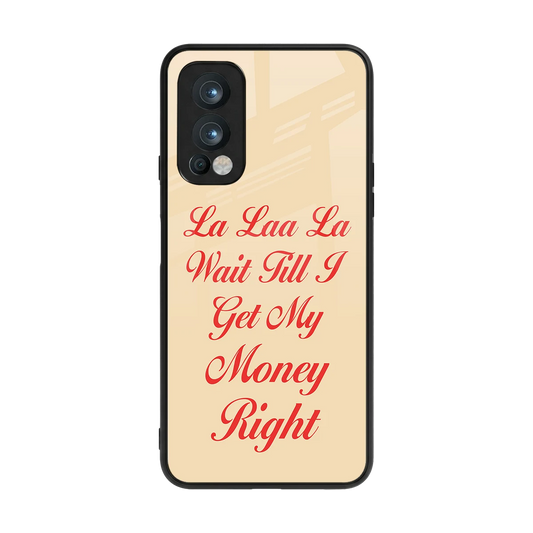 La Laa La back phone cover | glass case for oneplus nord 2