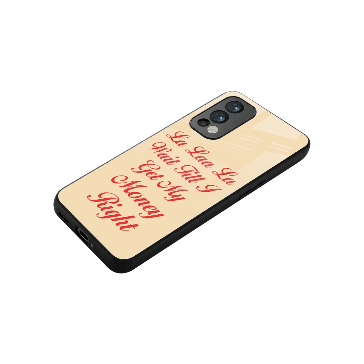 La Laa La stylish phone case for oneplus nord 2 | glossy glass and slim fit