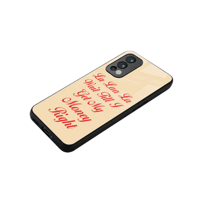 La Laa La stylish phone case for oneplus nord 2 | glossy glass and slim fit
