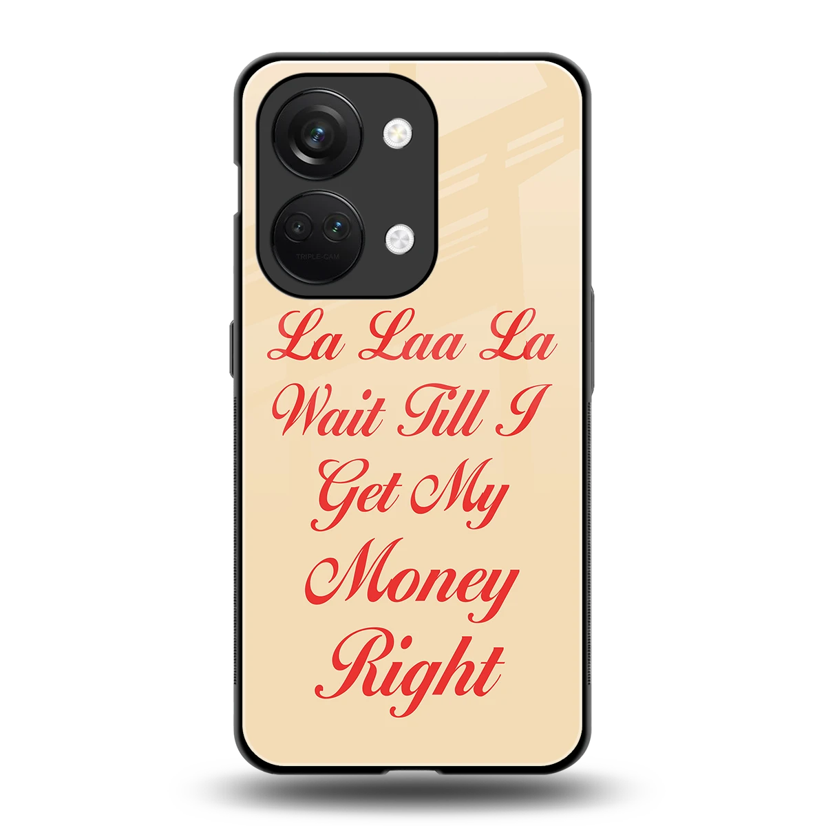 La Laa La back phone cover | glass case for oneplus nord 3