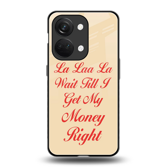 La Laa La back phone cover | glass case for oneplus nord 3