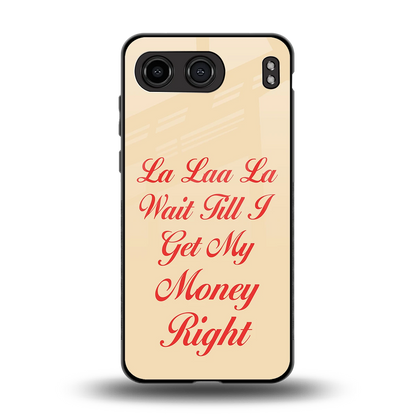 La Laa La back phone cover | glass case for oneplus nord 4
