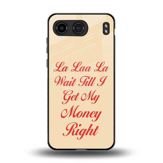 La Laa La back phone cover | glass case for oneplus nord 4
